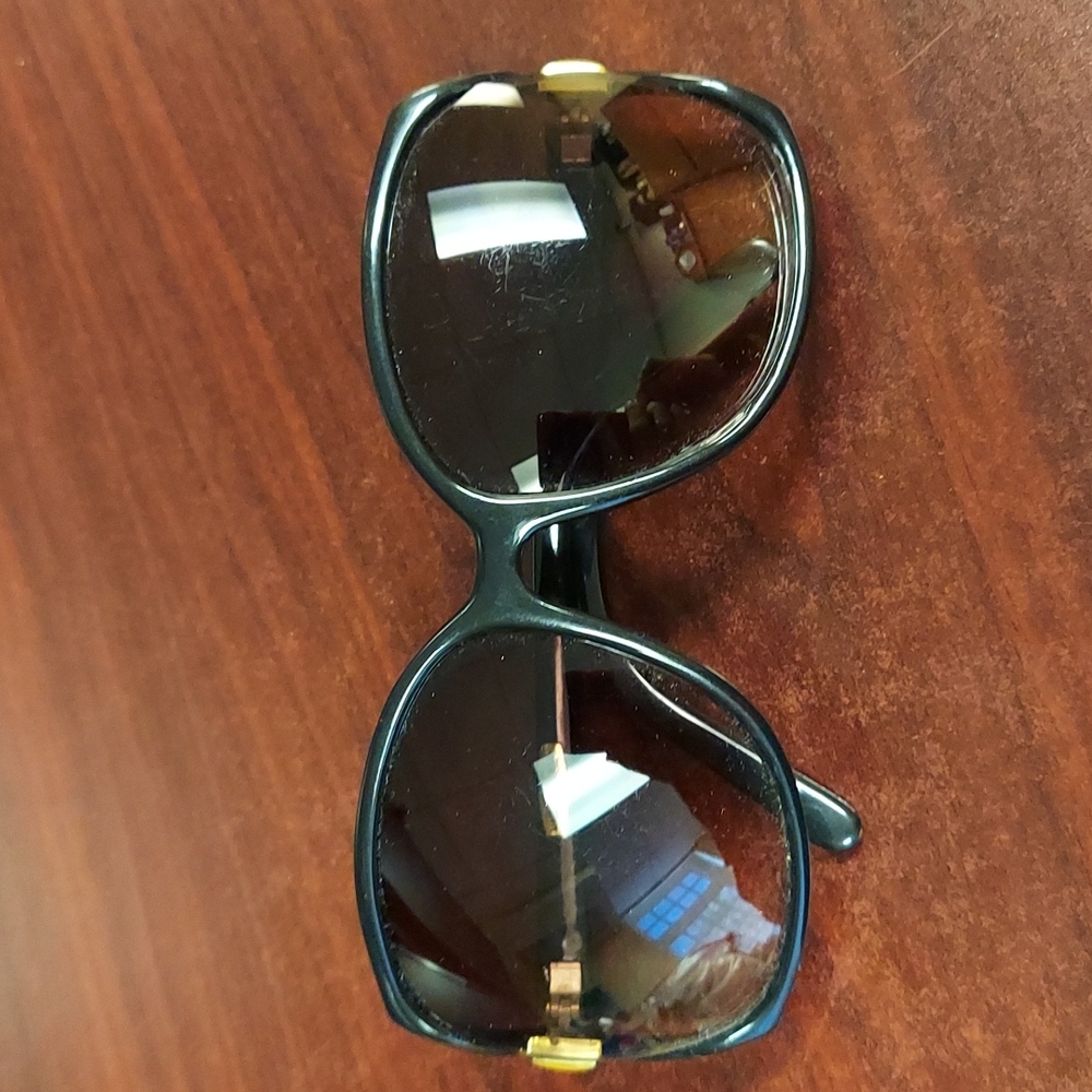 Vintage Large Black Sunglasses